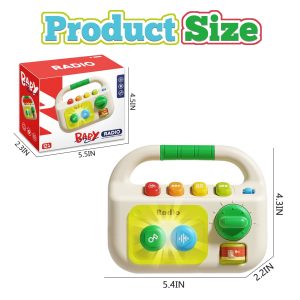 Alternative view of Baby Toys 6 12 Months, Musical Learning Toy for Toddlers 1-3, Newborn Boys Girls Birthday Gifts, Toys for 1 Year Old